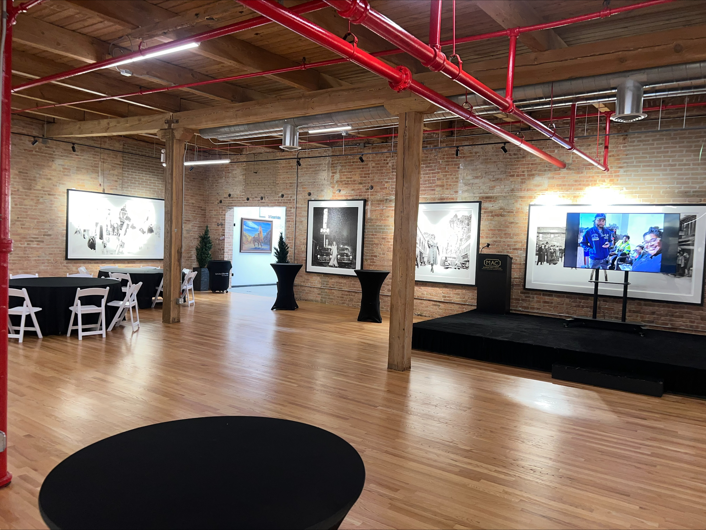 Creative event space at Morgan Arts Complex